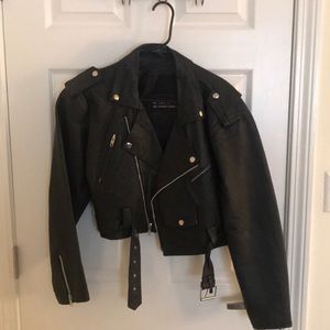 Leather jacket
